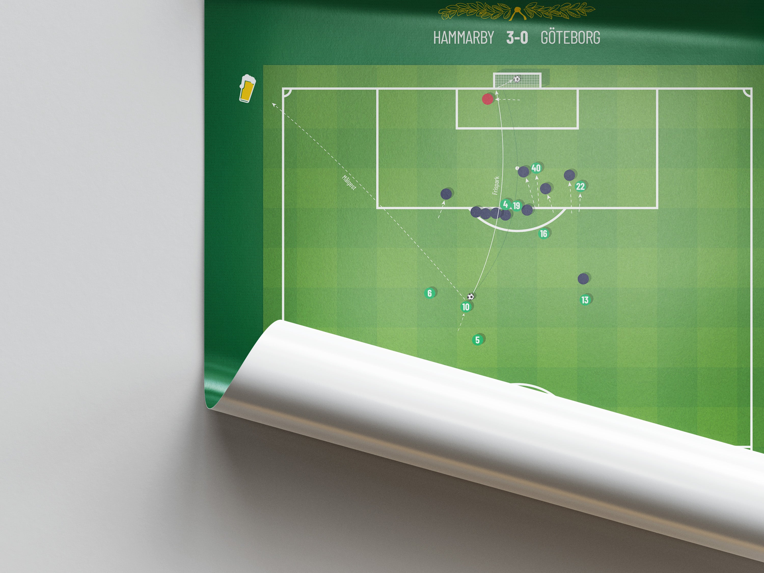 Hammarby | Kennedy's Frisparksmål vs Göteborg (2018)